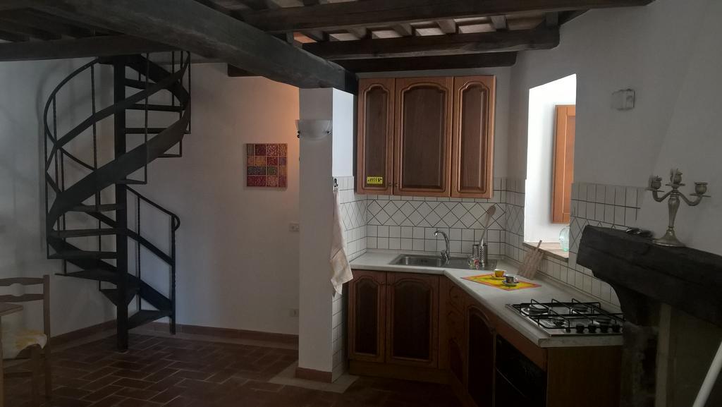 La Loggia Del Capitano - Rione Capisotto Leilighet Pitigliano Eksteriør bilde