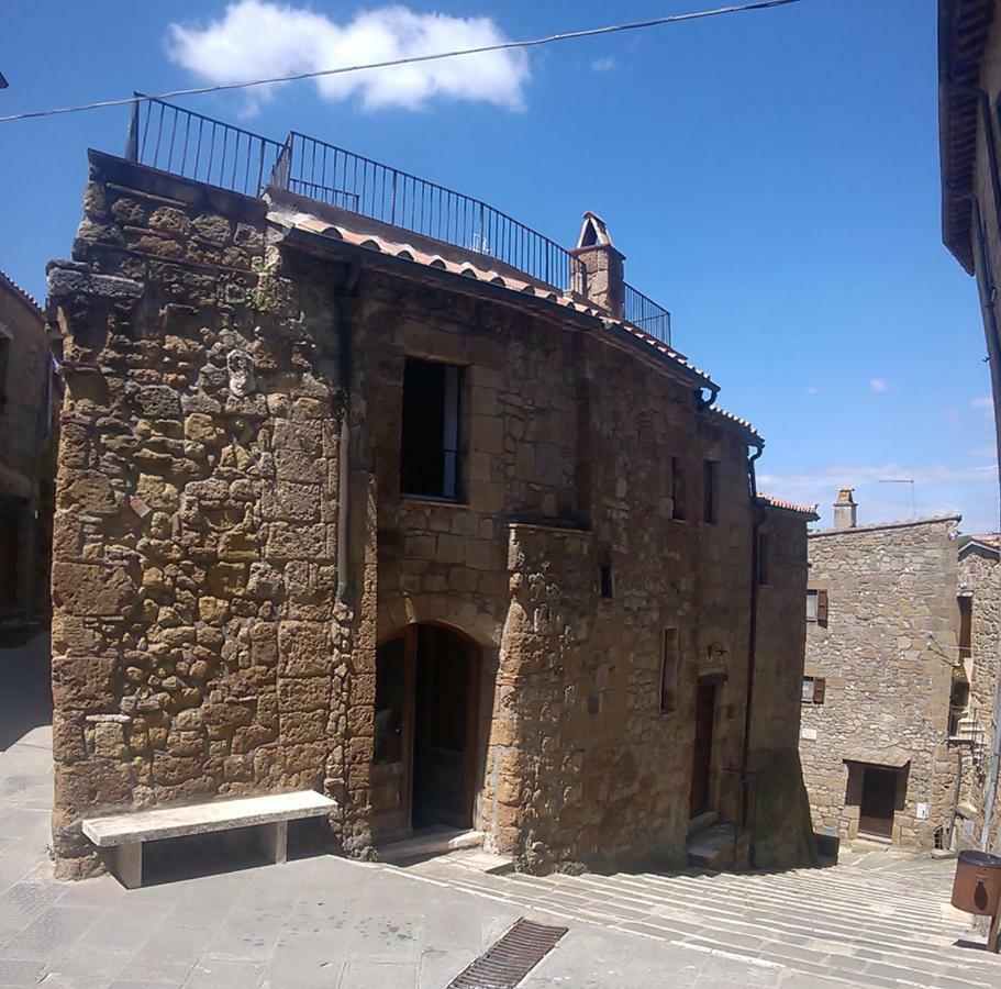La Loggia Del Capitano - Rione Capisotto Leilighet Pitigliano Eksteriør bilde