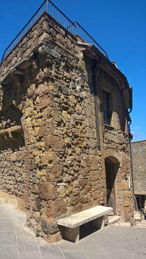 La Loggia Del Capitano - Rione Capisotto Leilighet Pitigliano Eksteriør bilde