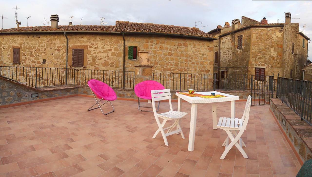 La Loggia Del Capitano - Rione Capisotto Leilighet Pitigliano Eksteriør bilde